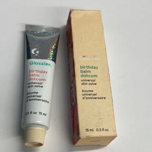 Glossier Birthday Balm Dotcom Universal Skin Salve - New in Box